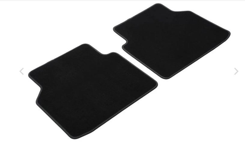 Genuine Ford New All-Electric Capri 2024> Rear Velour Floor Mats in Black 2729825