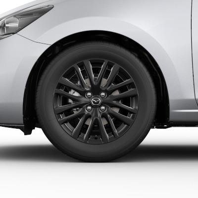 Genuine Mazda2 2020> Alloy Wheel 5.5 x 16" Black Metallic - Design 173A