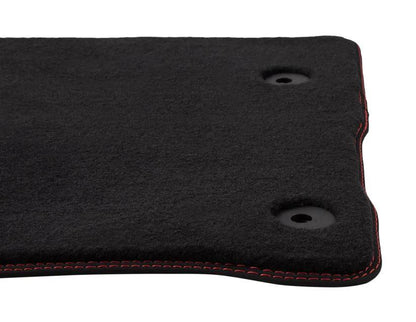 Genuine Ford Kuga 2020> Velour Floor Mats Red Stitching  Front and Rea ST-LINE