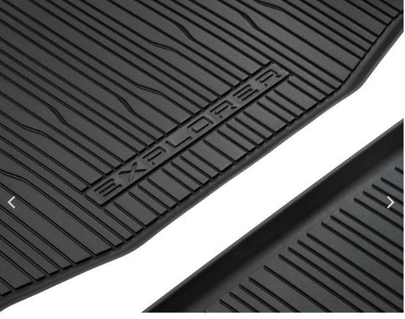 Genuine Ford New Explorer 2024> Rubber Boot Liner With Extra High Sides