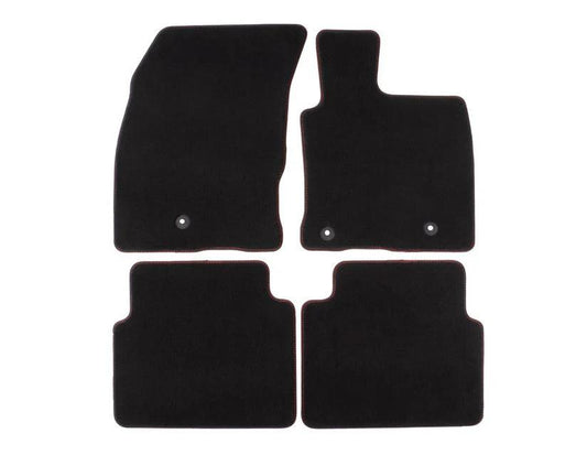 Genuine Ford Kuga 2020> Velour Floor Mats Red Stitching  Front and Rea ST-LINE
