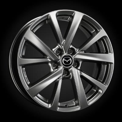 Genuine Mazda CX-30 2019> Single Alloy Wheel 18" Chrome shadow BDELV3810A