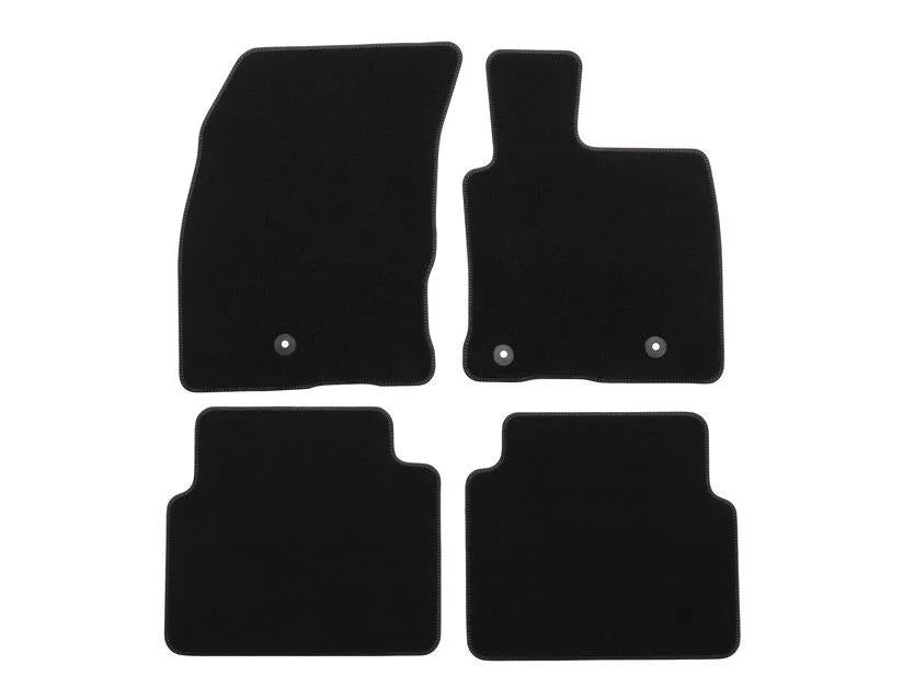 Genuine Ford Kuga 2020> Velour Floor Mats Grey Stitching Front & Rear Titanium