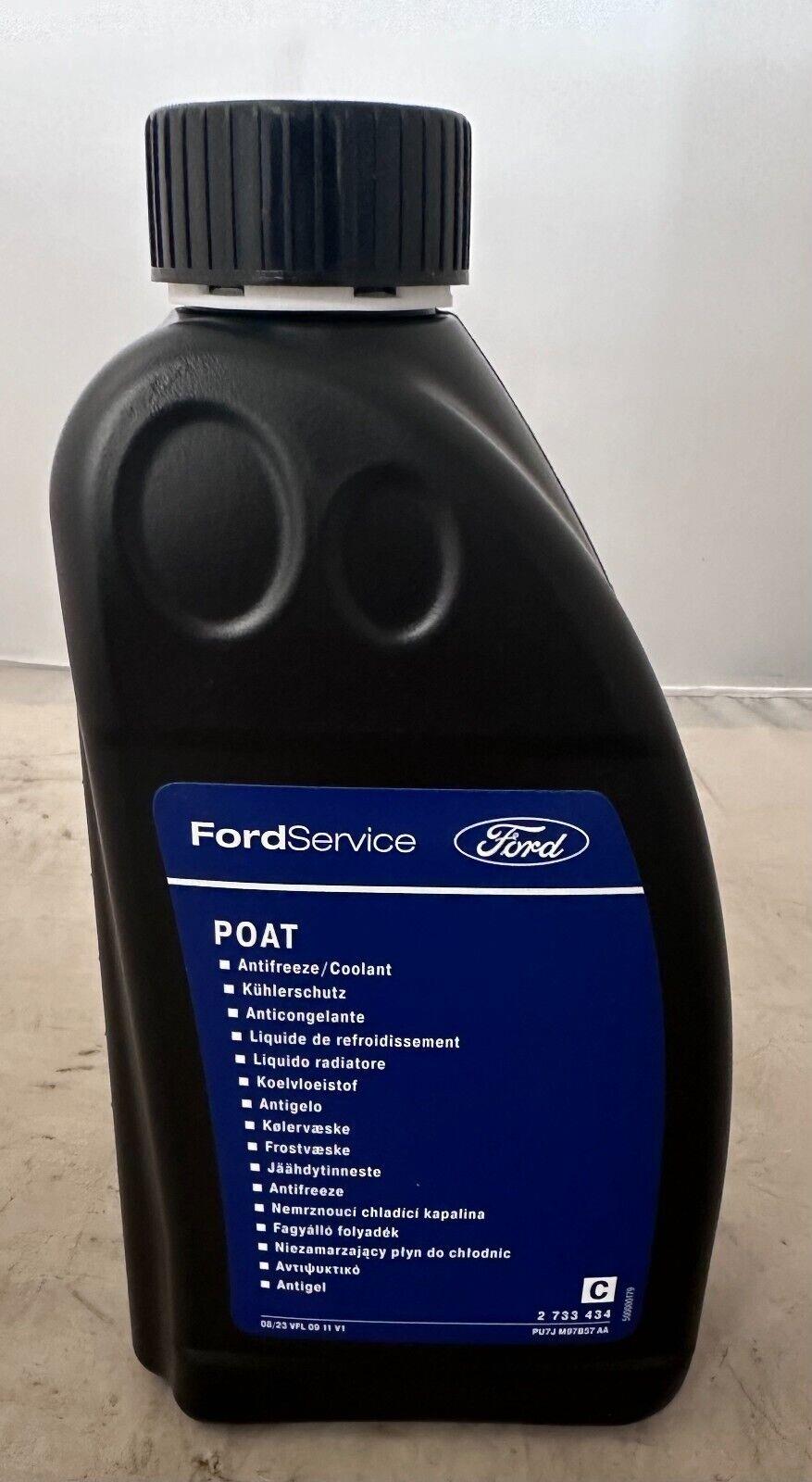 Genuine Ford Super Plus Premium Longlife Anti freeze Coolant 1 Litres - Ltr - ltr