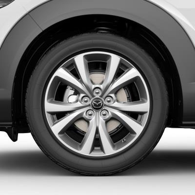 Genuine Mazda CX-30 2019> Single Alloy Wheel 18" Silver 9965A17080