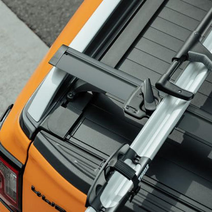 Genuine Ford Ranger Wildtrack 2022> ROLL TOP CROSS BARS - AERO WING BLACK FD2177#