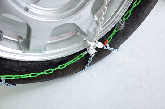 Green Valley TXR9 Winter 9mm Snow Chains - Car Tyre for 17" Wheels 215/45-17