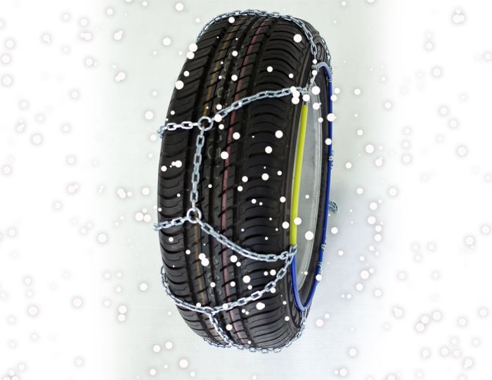 Green Valley TXR7 Winter 7mm Snow Chains - Car Tyre for 16" Wheels 185/80-16