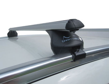 Aluminium Bars - Roof Rack- Rail Bars 1 x Thule 598 Bike Carrier Vauxhall Zafira III (Tourer) 2011-