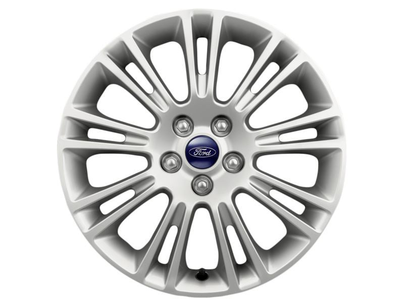 Genuine Ford Kuga Single 17" Alloy Wheel - 5-Spoke 'Luster Nickle' finish (1816698) 2013 Onwards