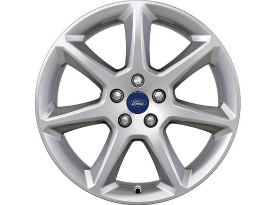 Ford C-Max 04/15> Genuine Single Alloy Wheel 18" 7-Spoke Design, Silver 1835141