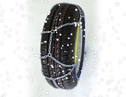 Green Valley TXR7 Winter 7mm Snow Chains - Car Tyre for 15" Wheels 225/50-15