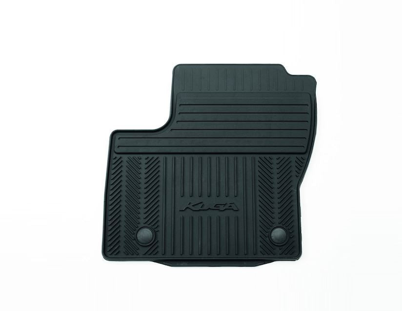 Genuine Ford Kuga Rubber Car Mats - Front Set of 2 with Kuga Logo (178 ...