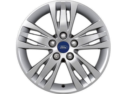 Ford C-Max 04/15> Single Alloy Wheel 16" 5x3-Spoke Design, Silver 1842560