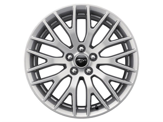 Genuine Ford Mustang 2015> 19" 10 Y-Spoke 'Luster Nickel' Alloy wheel (Rear)