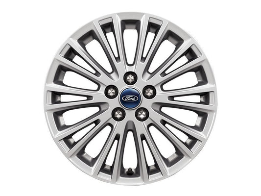 Ford S-Max 2015> Single Alloy Wheel 17"10-Spoke V-Design,Sparkle Silver 1866895