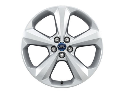 Ford Edge 2016 >  Single Alloy Wheel 19” 5-Spoke Design, Sparkle Silver 5358300