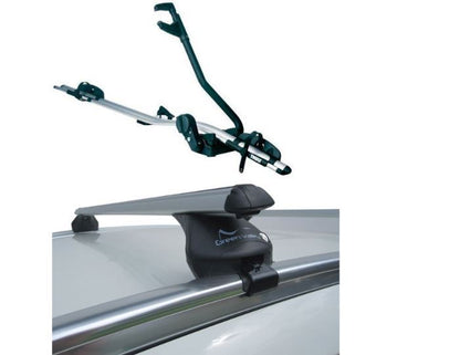 Aluminium Bars - Roof Rack- Rail Bars 1 x Thule 598 Bike Carrier Audi A3 III Sportback 2013-