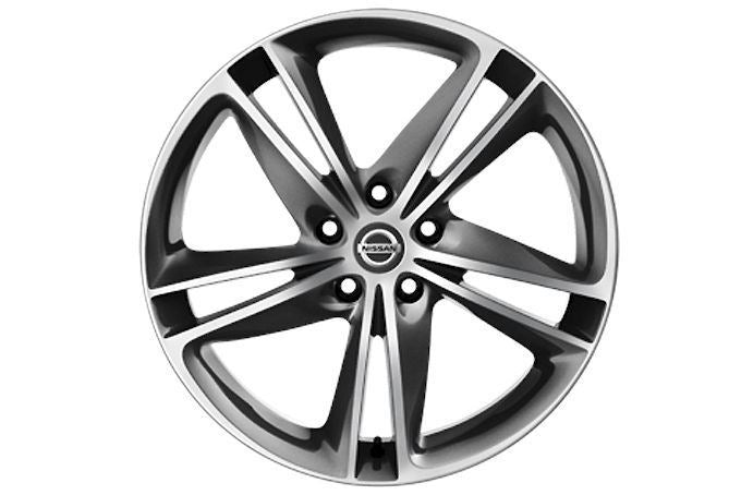 Genuine Nissan X-Trail 2018> 19" Grey Diamond Cut Alloy Wheel - KE4094C400DS