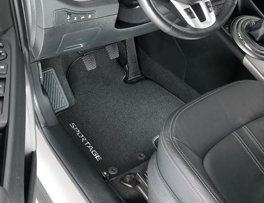 Genuine Kia Sportage 2016-2018 GT Line Carpet Mats - Velour Tailored - F1143ADE12GL