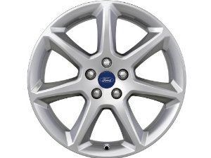 Genuine Ford Focus (10/2014>) Single 18"x8 Silver Alloy Wheel 7-Spoke (1702126)