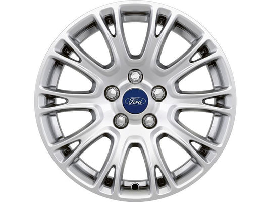 Genuine Ford Focus (10/2014>) Single 16"x7 Silver Alloy Wheel 10-Spoke (1702125)