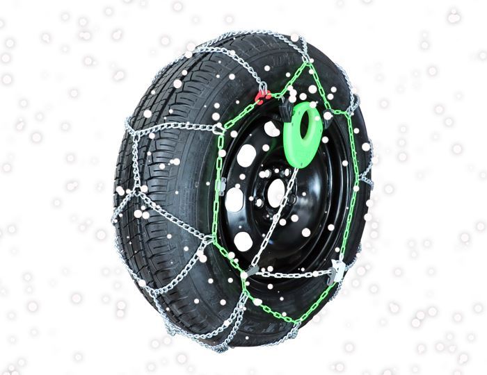 Green Valley TXR9 Winter 9mm Snow Chains - Car Tyre for 17" Wheels 195/55-17