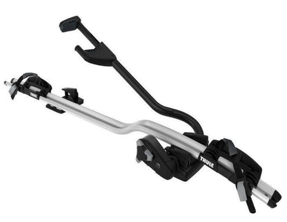 Four Thule ProRide 598 Silver Roof Mount Cycle / Bike Carrier 20KG