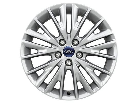 Ford C-Max 04/15> Single Alloy Wheel 17" 10-Spoke Premium Design, Silver 1877176