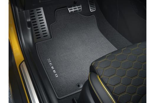 Genuine Kia XCeed 2020>Velour Floor Mats For Right Hand Drive  - J7143ADE60