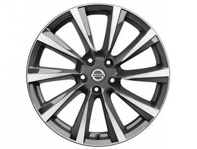 Nissan Qashqai (2014 -2017) 19" Silver Alloy Wheel With Centre Caps - Wind KE4094E400