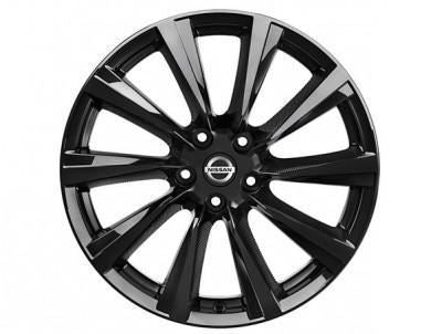 Nissan Qashqai (2014 -2017) 19" Black Alloy Wheel With Centre Caps  -Wind KE4094E400BZ