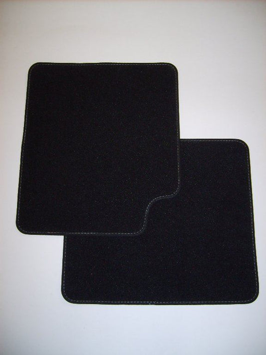 Genuine Ford Ka Car Mats in Premium Velour - Rear Set in Black (1543892)