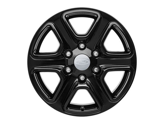 Genuine Ford Ranger 2016> 17" - 6 x 2 Spoke Design Alloy Wheel In Panther Black