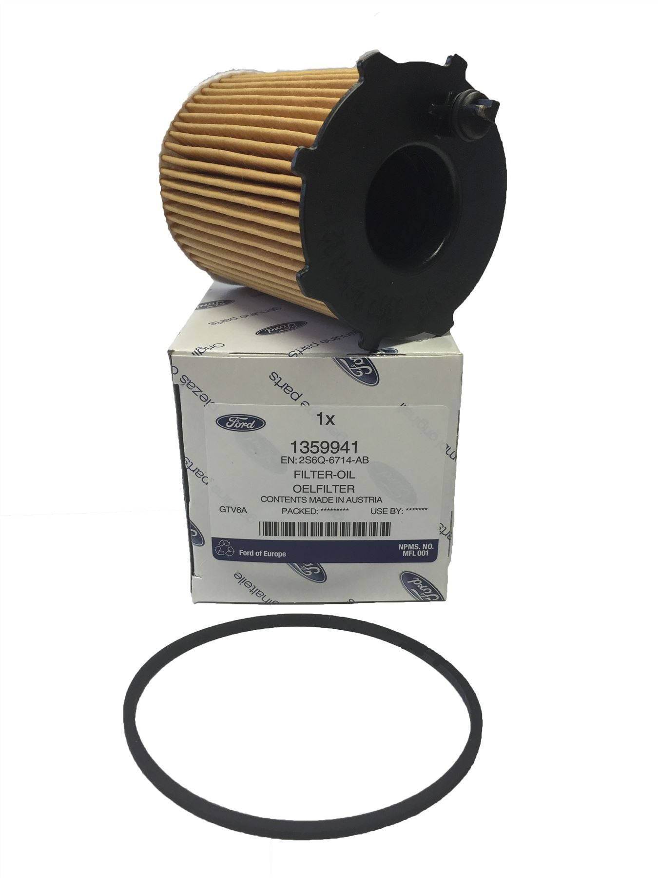 Genuine Ford Focus MK 2 1.6 TDCi 90 HP (2004-2012) Oil Filter 1359941