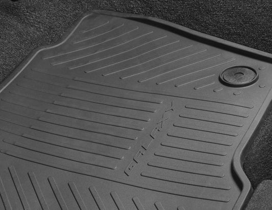 Genuine Ford S-Max 2015> Front Rubber Floor Mats / Mat In Black 1948137