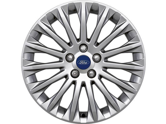 Genuine Ford Focus (10/2014>) Single 17"x7 Silver Alloy Wheel 15-Spoke (1719527)