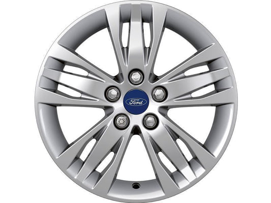 Genuine Ford Focus (10/2014>) Single 16x7 Silver Alloy Wheel 5x3-Spoke (1838014)