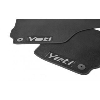 Skoda Yeti PA Luxury Textile Floor Mats - Set of Four (5L2061404)