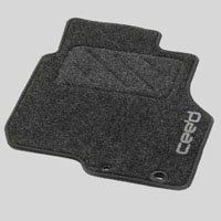 Genuine KIA Cee'd SW (07-09) Carpet Mats Set - Grey Needle Felt (EA09302002)