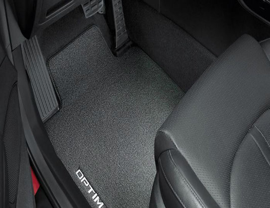 Genuine Kia Optima 2016 > Set of Velour Carpet Mats, Tailored Fit - RHD Only