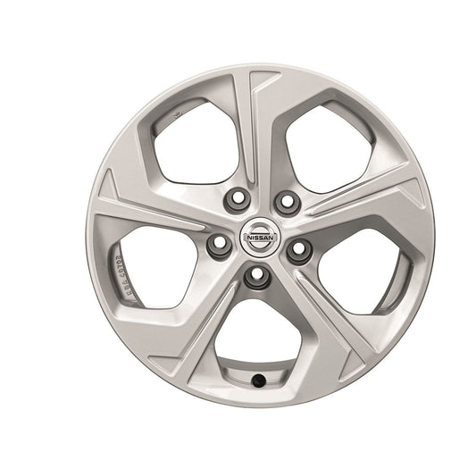 Genuine Nissan X-Trail 2018> 17" Standard Silver Alloy Wheel - KE4094C200