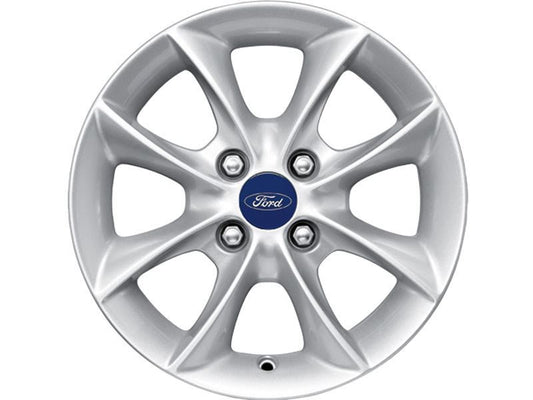 Genuine Single Ford Ka 14" Alloy Wheel -  8 Spoke Design in Silver (1543872)