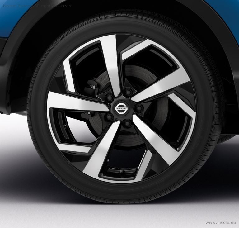 Genuine Nissan Qashqai 2017> 19'' Alloy Wheel