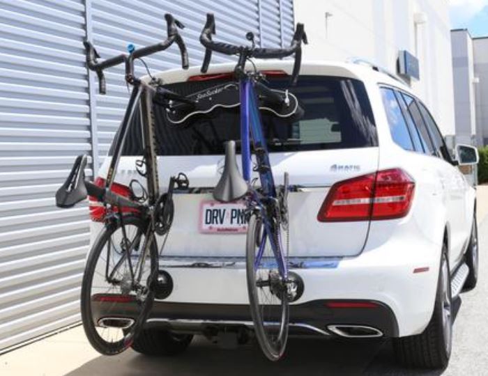 Suction mount bike rack sale