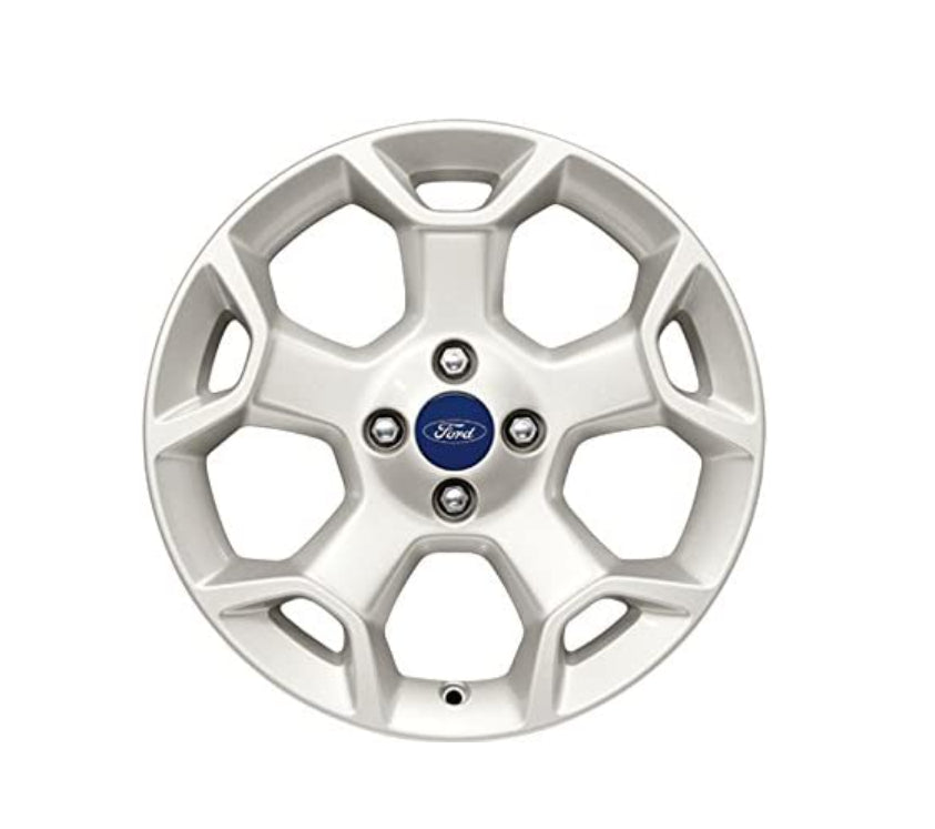 Genuine Single Ford Ka 16" Alloy Wheel  -  5 Spoke Y in Piste White (1686968)