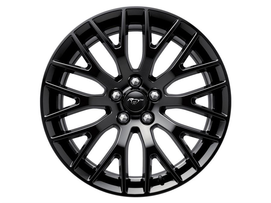 Genuine Ford Mustang 2015> 19" 10 Y-Spoke Black Alloy wheel 5307575 (Front Only)