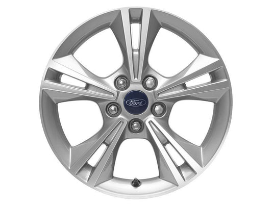 Genuine Ford Focus (10/2014>) Single 16" x7 Alloy Wheel 5x2-Spoke (1809670)