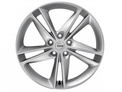 Genuine Nissan X-Trail 2018> 19" Silver Alloy Wheel - KE4094C400