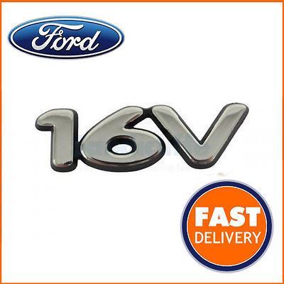 Genuine Ford Fiesta 16V Badge - 1997 - 2002 6898858